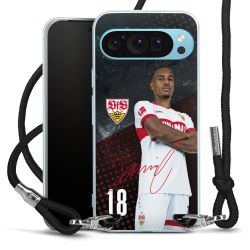 Carry Case Stoff schwarz/silber