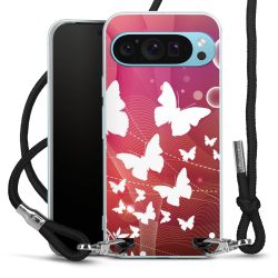 Carry Case Transparent Fabric black/silver