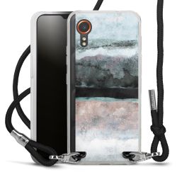 Carry Case Transparent Fabric black/silver