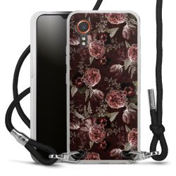 Carry Case Transparent Fabric black/silver