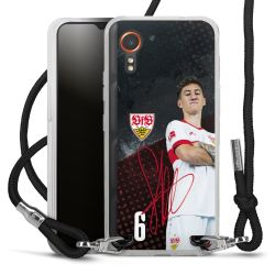 Carry Case Stoff schwarz/silber