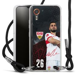 Carry Case Stoff schwarz/silber