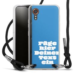 Carry Case Stoff schwarz/silber