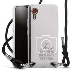 Carry Case Stoff schwarz/silber