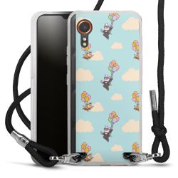 Carry Case Stoff schwarz/silber