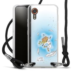 Carry Case Stoff schwarz/silber