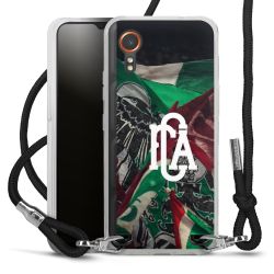 Carry Case Stoff schwarz/silber