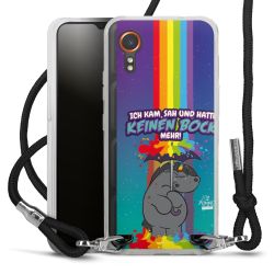 Carry Case Stoff schwarz/silber