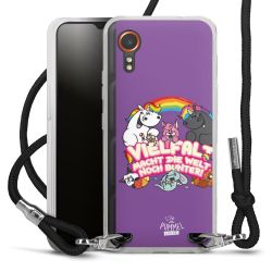 Carry Case Stoff schwarz/silber