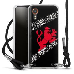 Carry Case Stoff schwarz/silber