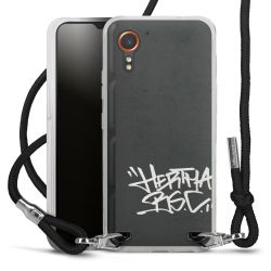 Carry Case Stoff schwarz/silber