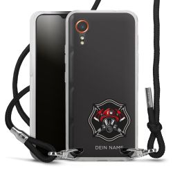 Carry Case Stoff schwarz/silber