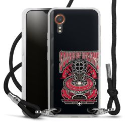 Carry Case Stoff schwarz/silber