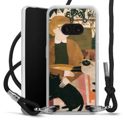 Carry Case Fabric black/silver