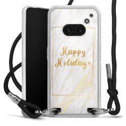 Carry Case Transparent Fabric black/silver