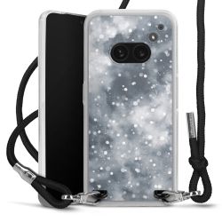 Carry Case Transparent Fabric black/silver