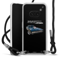 Carry Case Transparent Fabric black/silver