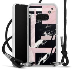 Carry Case Transparent Fabric black/silver