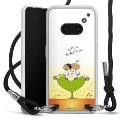 Carry Case Stoff schwarz/silber