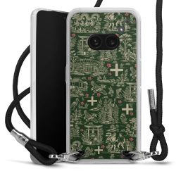 Carry Case Stoff schwarz/silber