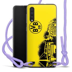 New Carry Case Transparent Stoff flieder