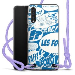 Carry Case Stoff flieder