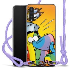 Carry Case Stoff flieder