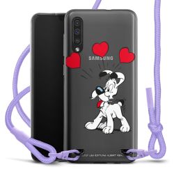 Carry Case Stoff flieder