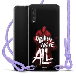 New Carry Case Transparent Stoff flieder