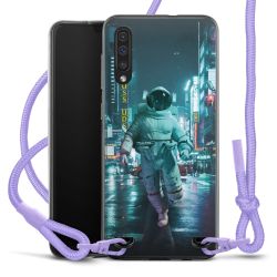 New Carry Case Transparent Stoff flieder