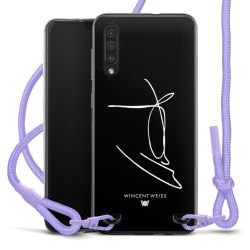 Carry Case Stoff flieder