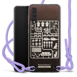 Carry Case Stoff flieder