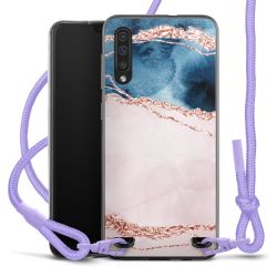 New Carry Case Transparent Stoff flieder