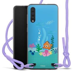 New Carry Case Transparent Stoff flieder