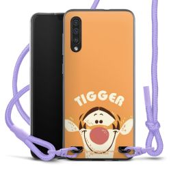 New Carry Case Transparent Stoff flieder