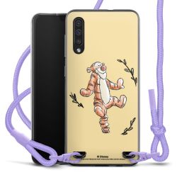 New Carry Case Transparent Stoff flieder