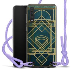 New Carry Case Transparent Stoff flieder