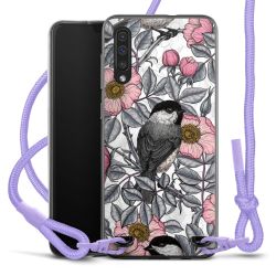 New Carry Case Transparent Stoff flieder