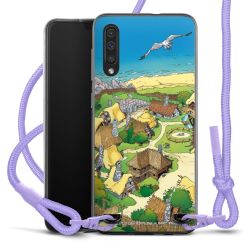 Carry Case Stoff flieder