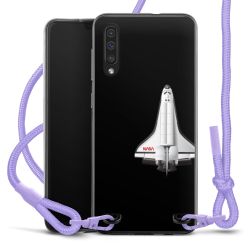 New Carry Case Transparent Stoff flieder