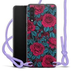 New Carry Case Transparent Stoff flieder