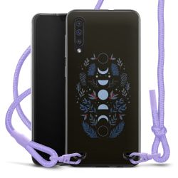 New Carry Case Transparent Stoff flieder