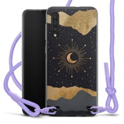 New Carry Case Transparent Stoff flieder