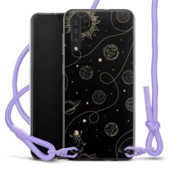 New Carry Case Transparent Stoff flieder