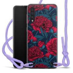 New Carry Case Transparent Stoff flieder