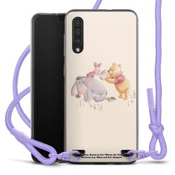 New Carry Case Transparent Stoff flieder