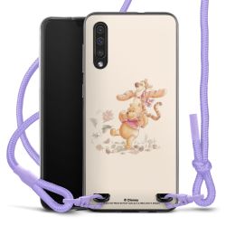 New Carry Case Transparent Stoff flieder