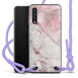 New Carry Case Transparent Stoff flieder