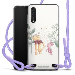 New Carry Case Transparent Stoff flieder