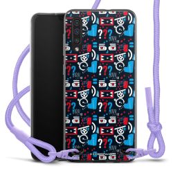 Carry Case Stoff flieder